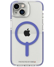 Калъф Gear4 - Santa Cruz Snap, iPhone 14, прозрачен/син